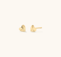 Leah Alexandra | Radiating Heart Studs