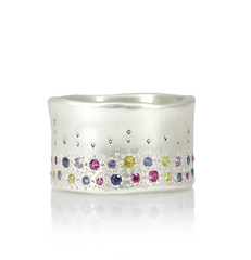 Adel Chefridi | Organic Edge Multi-sapphire Wide Band