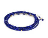 Anne Sportun | Lapis Wrap Bracelet - Necklace 14k yellow gold