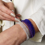 Anne Sportun | Lapis Wrap Bracelet - Necklace 14k yellow gold