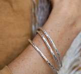 Kat Cadegan | River Silver Bangle