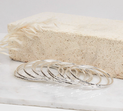 Kat Cadegan | River Silver Bangle
