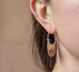 Kat Cadegan | Dill Flower Earrings, Hoops
