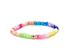 Anzie | Bohème Gold Rock Multicolor Opal Bracelet
