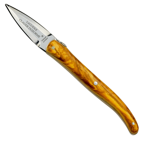 Claude Dozorme | Laguiole oyster spear set, Olivewood