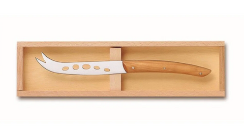Claude Dozorme | Le Thiers® Cheese knife olivewood handle