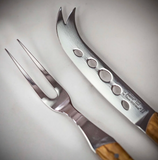 Claude Dozorme | Le Thiers® Cheese Knife Set with Olivewood Handle