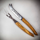 Claude Dozorme | Le Thiers® Cheese Knife Set with Olivewood Handle