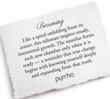 Pyrrha | "Becoming" Talisman Necklace