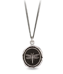 Pyrrha | Dragonfly Talisman Necklace
