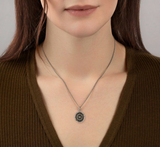 Pyrrha | "Honeybee" Sterling Silver Talisman Necklace