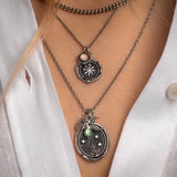 Pyrrha | Direction Sterling Silver Talisman Necklace