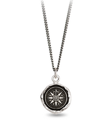 Pyrrha | Direction Sterling Silver Talisman Necklace