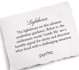 Pyrrha | Lighthouse Bronze Talisman Necklace