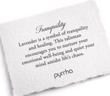 Pyrrha | Tranquility Bronze Talisman Necklace
