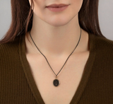 Pyrrha | Tranquility Bronze Talisman Necklace