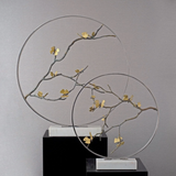Michael Aram | Butterfly Ginkgo Moon Gate Sculpture - 22"
