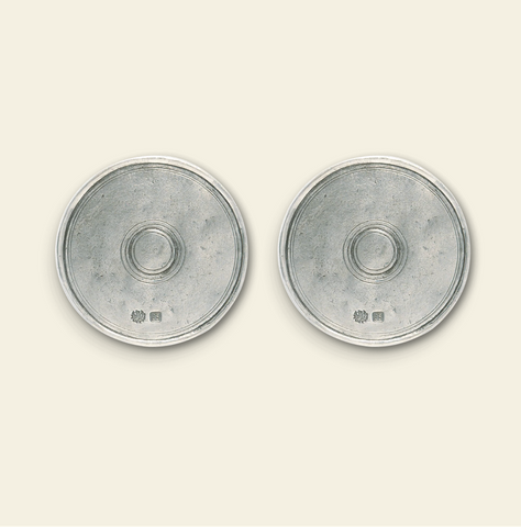 Match | Pair of Round Bottle Coasters