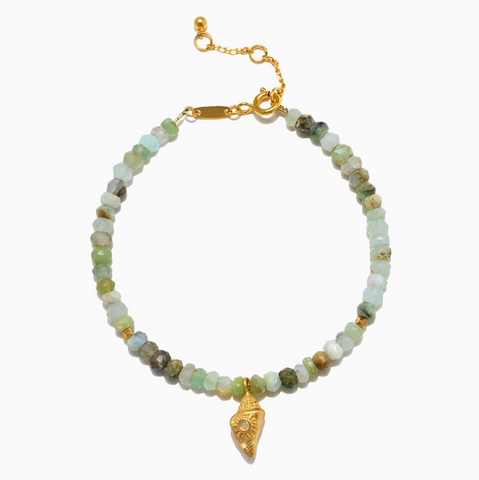 Satya | Green Opal Shell Bracelet