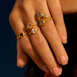 Satya | Inner Fire Garnet Ring