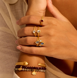Satya | Inner Fire Garnet Ring