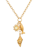 Satya | Healing Light Ocean Charm Necklace