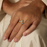 Satya | Awaken Intuition Labradorite Petal Ring