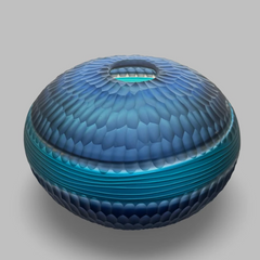 Fascapple glass | Confluence of glaciers bowl
