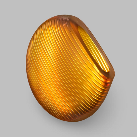 Fascapple glass | Gold Lunar lines