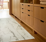 Chilewich | Woven Flat Marble Rug - Calacatta