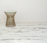 Chilewich | Woven Flat Marble Rug - Calacatta