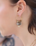 Ayala Bar | Drops of Gold Set,Elegant Hoops Earring, Paix