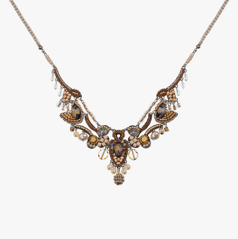 Ayala Bar | Drops of Gold Set, Beaded  Necklace, Culma