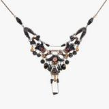 Ayala Bar | Obsidian Nighty Set, Beaded Necklace, Braise