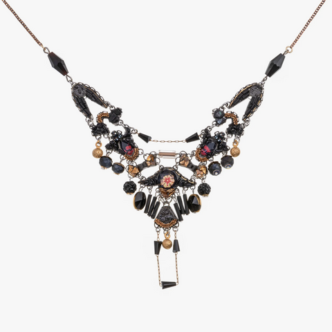 Ayala Bar | Obsidian Nighty Set, Beaded Necklace, Braise