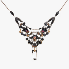 Ayala Bar | Obsidian Nighty Set, Beaded Necklace, Braise