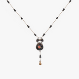 Ayala Bar | Obsidian Night Set, Delicate Necklace, Ash