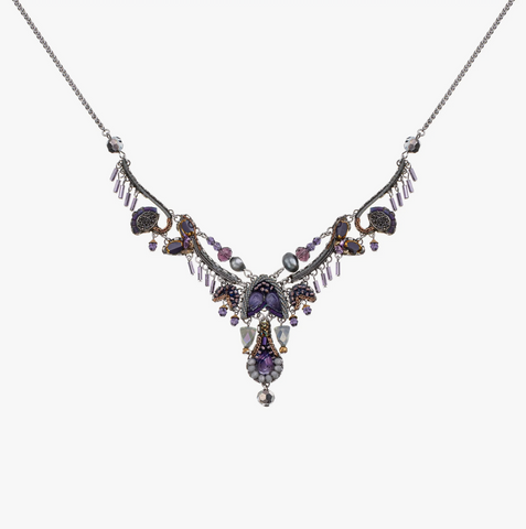Ayala Bar | Purple Passion Set, Unique Necklace, Charm