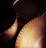 Martha Sturdy | Brass Rivet Bowl