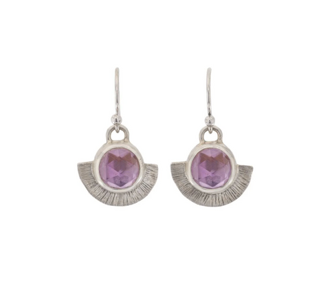 Kat Cadegan | Hathor Amethyst Earrings