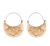 Kat Cadegan | Dill Flower Earrings, Hoops