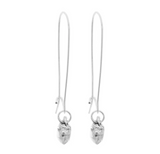 Kat Cadegan | Acorn Earrings , Long hooks