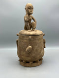 The Niger Bend | Single Baule Man Design Mouse Oracle Container/Statue