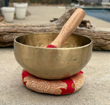 LUNGTA | Hand-Hammered Tibetan Singing Bowl Complete Set with Mallet
