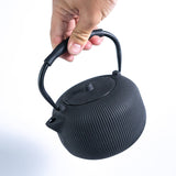 Tokusa Black Matte 33oz Cast Iron Tea Pot