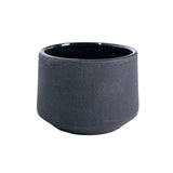 3oz Black Modern Cast Iron Tea Cup