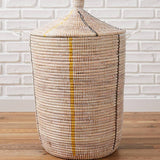 Mbare Home | Senegalese Lidded Hamper Basket