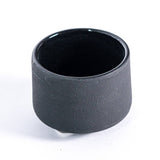 3oz Black Modern Cast Iron Tea Cup