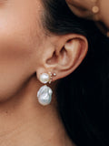Anzie | Cléo Baroque Pearl Earrings