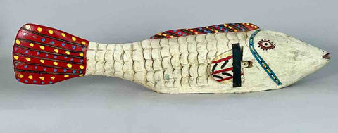 The Niger Bend | Full Size Bozo Cream Fish Puppet Sculpture